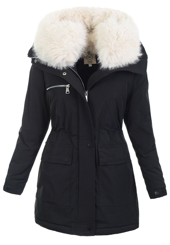 Parka Zimowa Parka Oxana Czarna