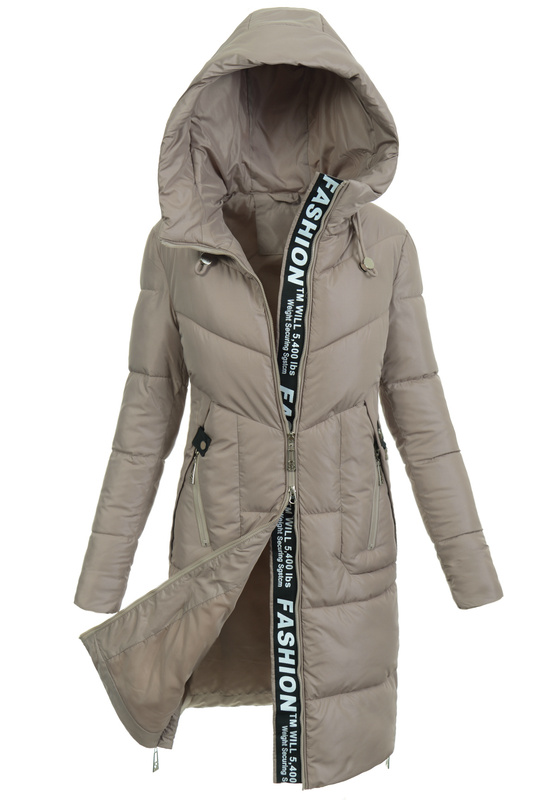 Damska Kurtka Zimowa Lea Beżowa