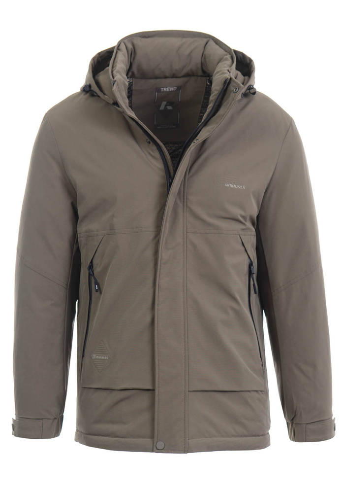 Męska Zimowa Kurtka Kamil Brązowa