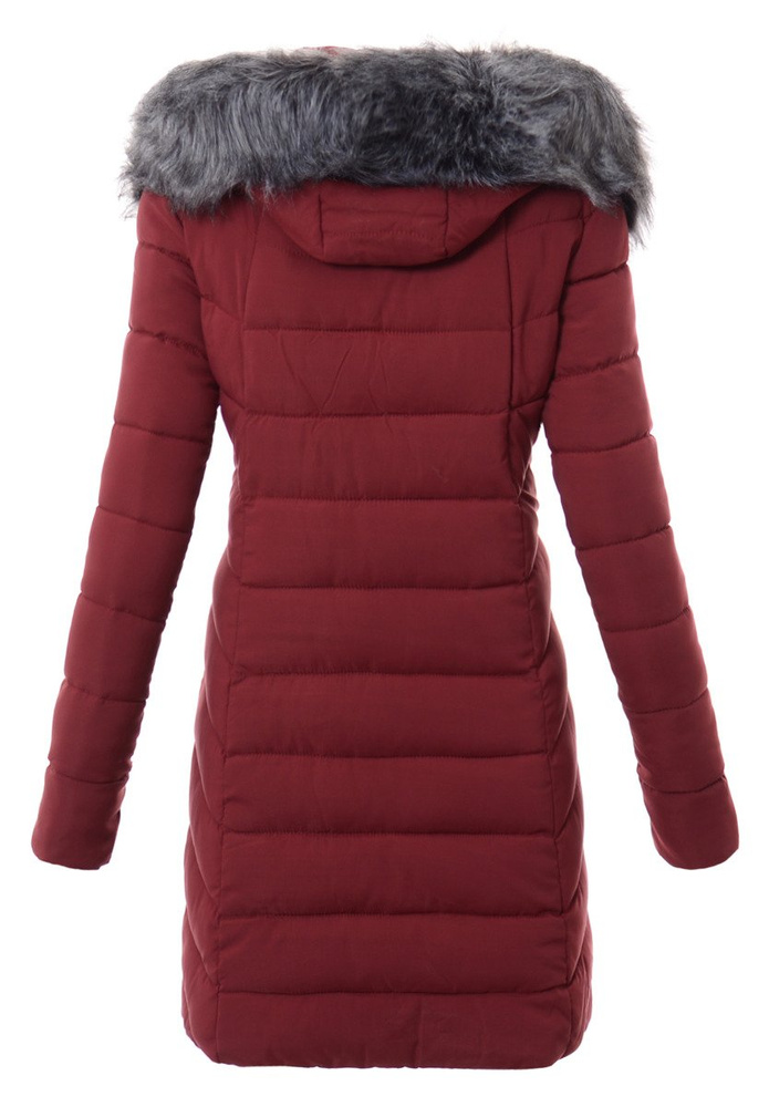 Damska Kurtka Ortalionowa Milena Bordowa
