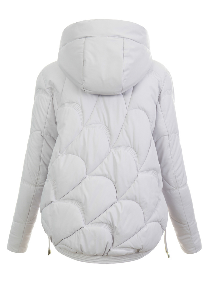 Damska Kurtka Zimowa Nikola Jasno Szara