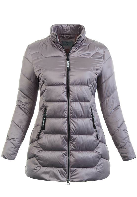 Damska Kurtka Ortalionowa Jagoda Fioletowa