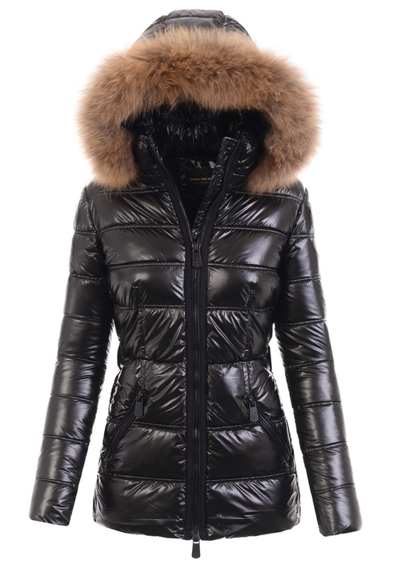 Damska Kurtka Zimowa Ortalionowa Ilona Czarna