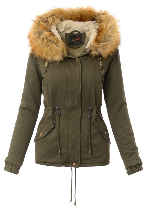 Kurtka Parka Leonina Zielona