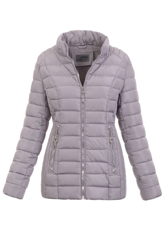 Damska Kurtka Ortalionowa Dominika Szara