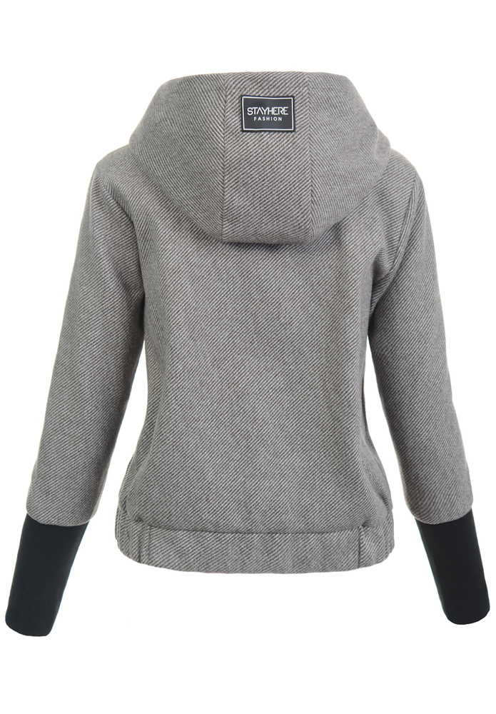 Damska Płaszcz Przejściowy Liza Brązowy