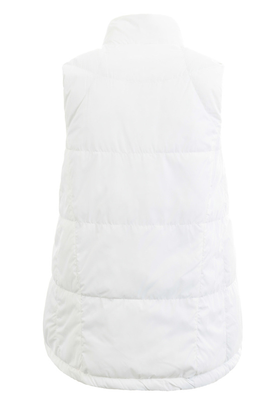 Damska Kamizelka Bezrękawnik Bianka Biały