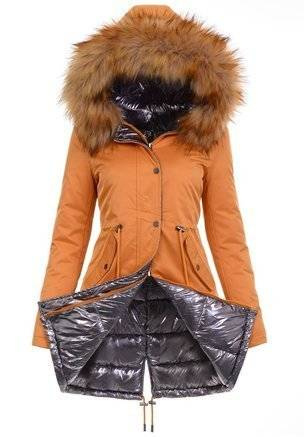Parka Zimowa Wioletta Camel