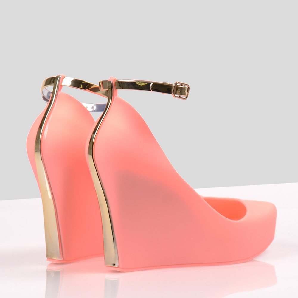 Gumowe Koturny Meliski Matowe Monica Różowe