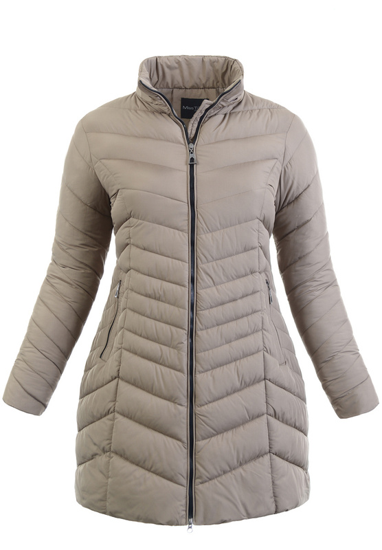 Damska Kurtka Ortalionowa Bogusława Beżowa