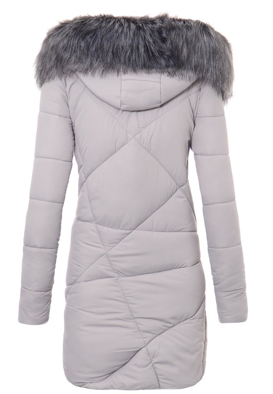Kurtka Zimowa Julia Szara