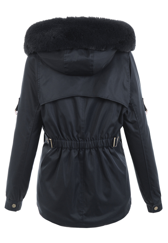 Damska Kurtka Parka Renata Czarna