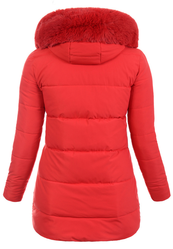 Damska Kurtka Ortalionowa Brygida Czerwona