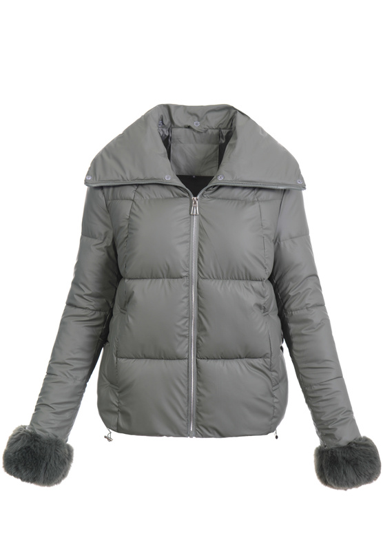 Damska Kurtka Zimowa Bogumiła Zielona