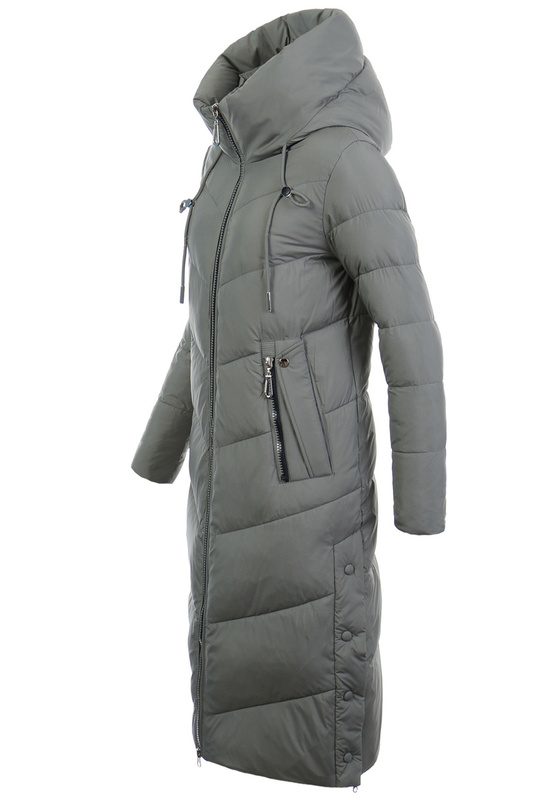 Damska Kurtka Ortalionowa Długa Kira Zielona