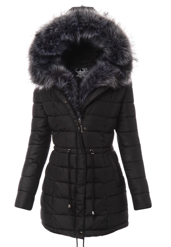 Kurtka Zimowa Nina Czarna