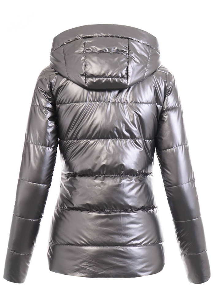 Damska Wiosenna Kurtka Lukrecja Srebrna