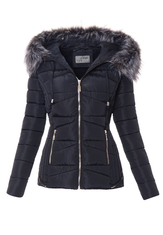 Damska Kurtka Ortalionowa Fabia Granatowa