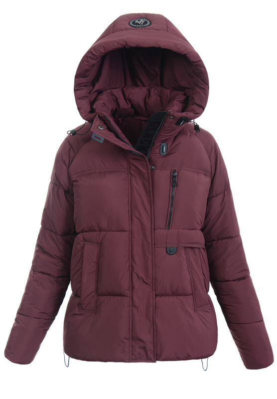 Damska Kurtka Zimowa Klara Bordowa
