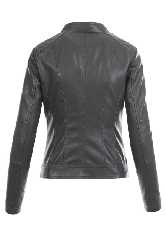 Damska Kurtka Ramoneska Asteria Grafitowa