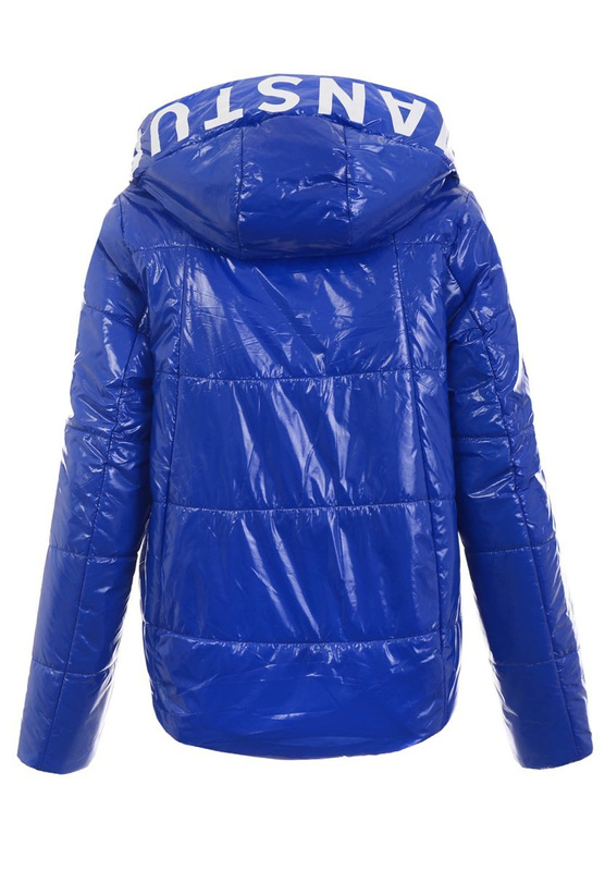 Damska Wiosenna Kurtka Klarysa Niebieska