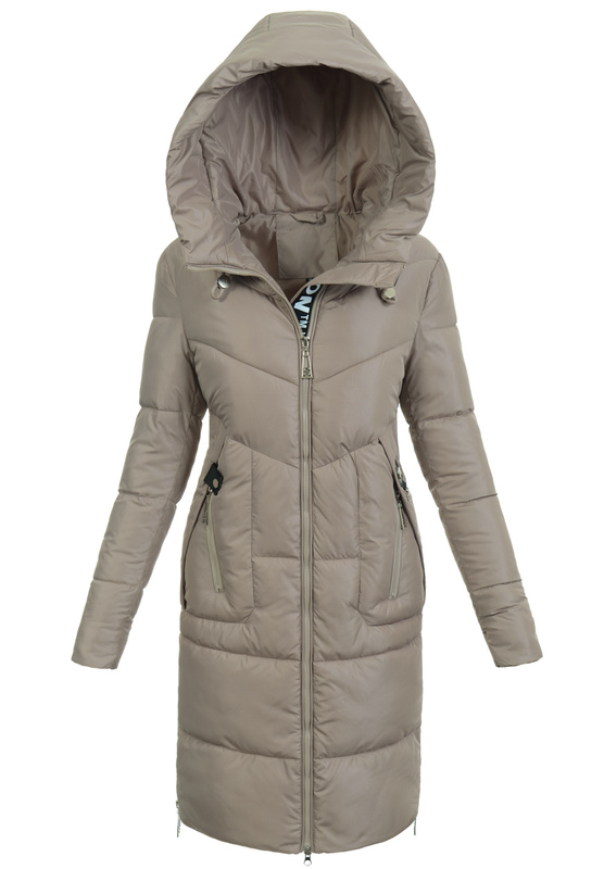 Damska Kurtka Zimowa Lea Beżowa