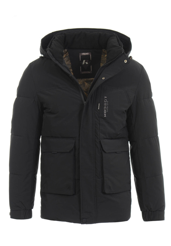 Męska Zimowa Kurtka Rafał Czarna