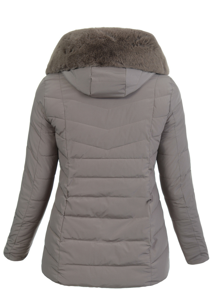 Damska Kurtka Zimowa Debora Jasno Brązowa