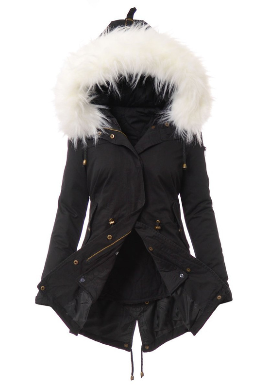 Parka Zimowa 2w1 Czarna