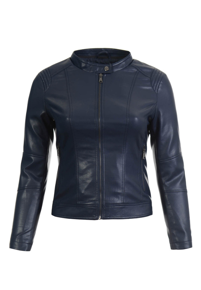 Damska Kurtka Ramoneska Asteria Granatowa