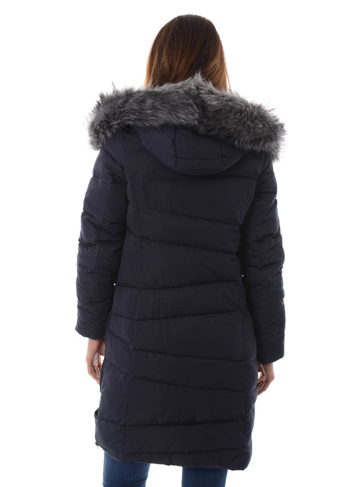Damska Zimowa Kurtka Ortalionowa Miriam Granatowa