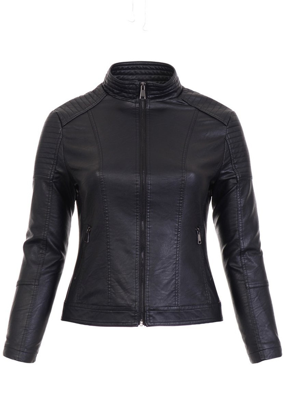 Damska Kurtka Ramoneska Aneta Czarna