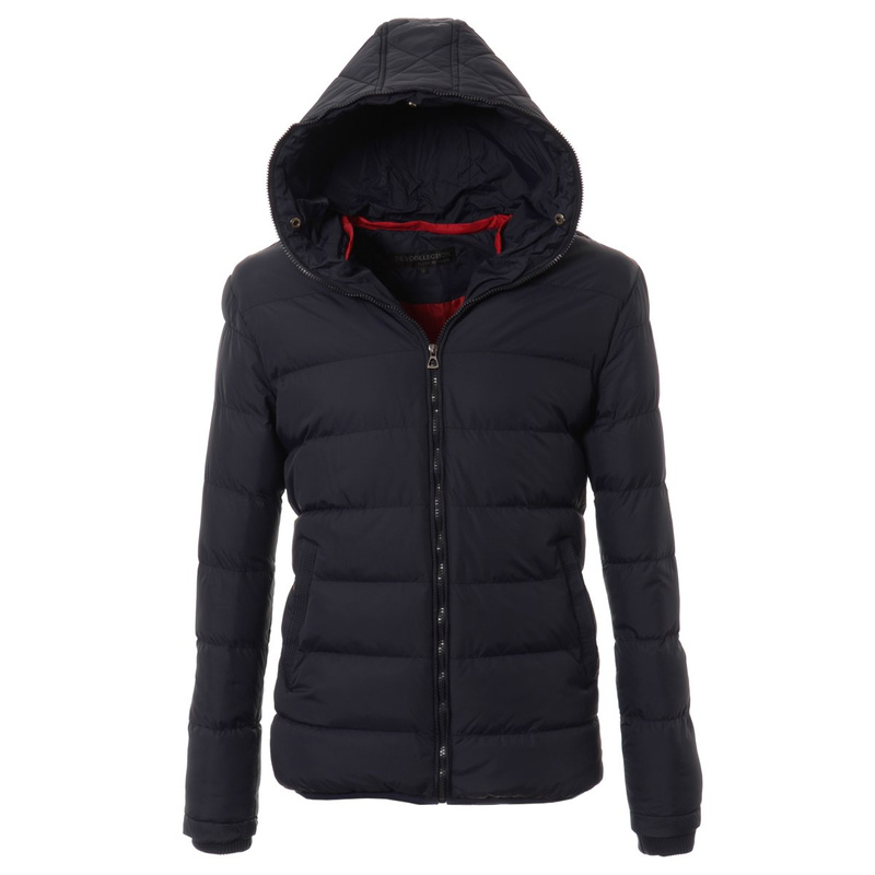 Męska Kurtka Zimowa Granatowa