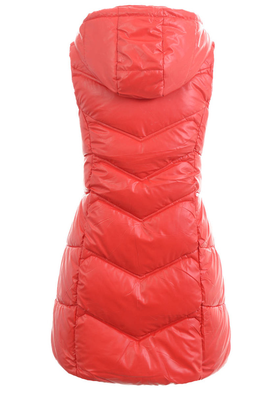 Damska Kamizelka Bezrękawnik Eryka Czerwony