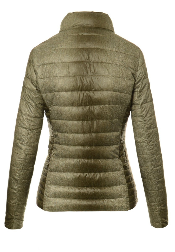 Damska Jesienna Wiosenna Kurtka Ortalionowa Elma Zielona