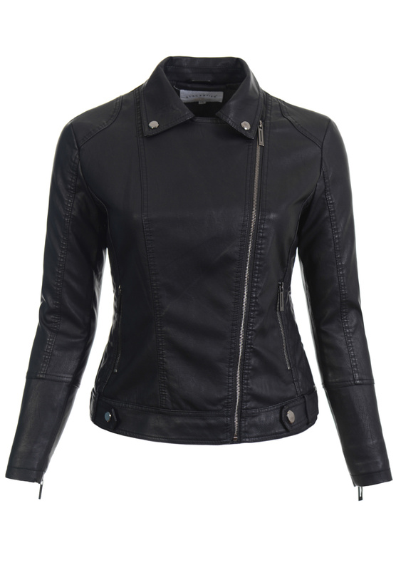 Damska Kurtka Ramoneska Miriam Czarna