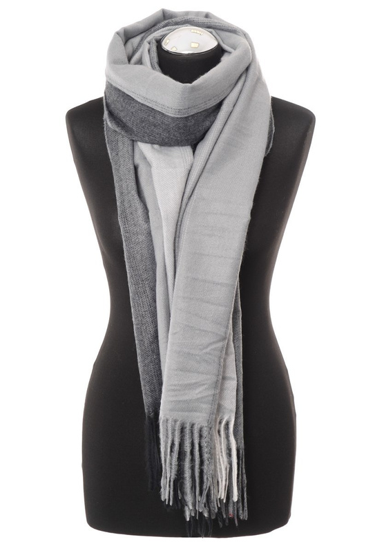 Szal Damski Szary