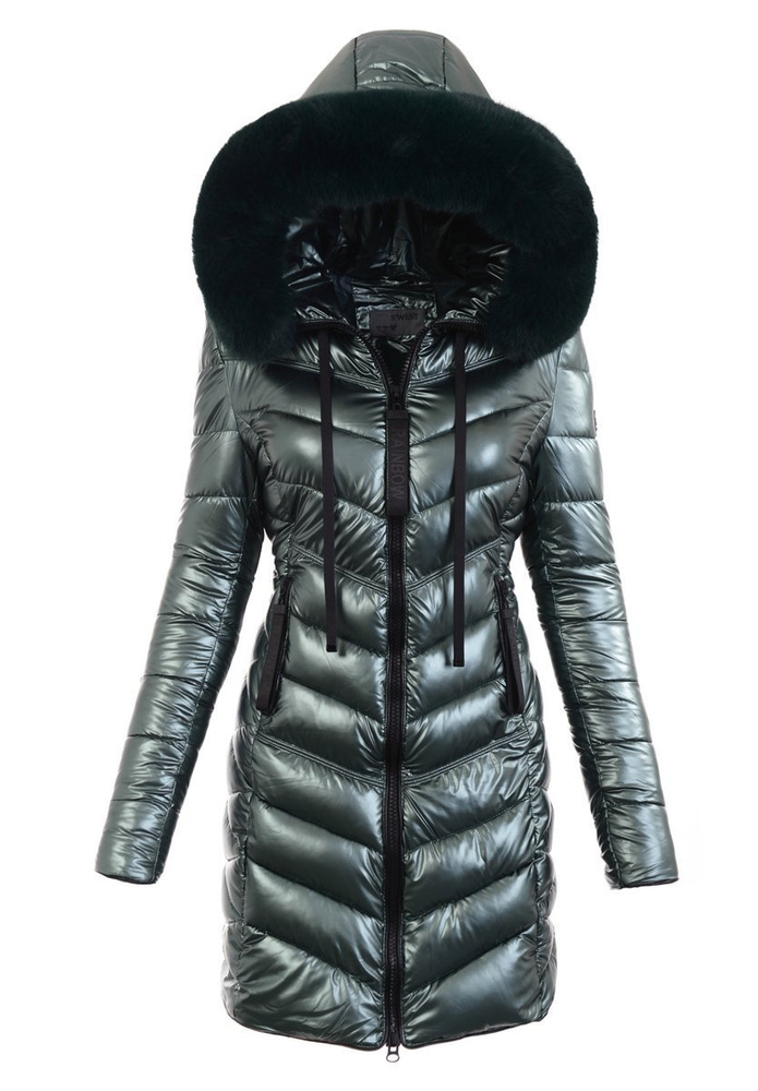 Damska Kurtka Ortalionowa Elena Zielona