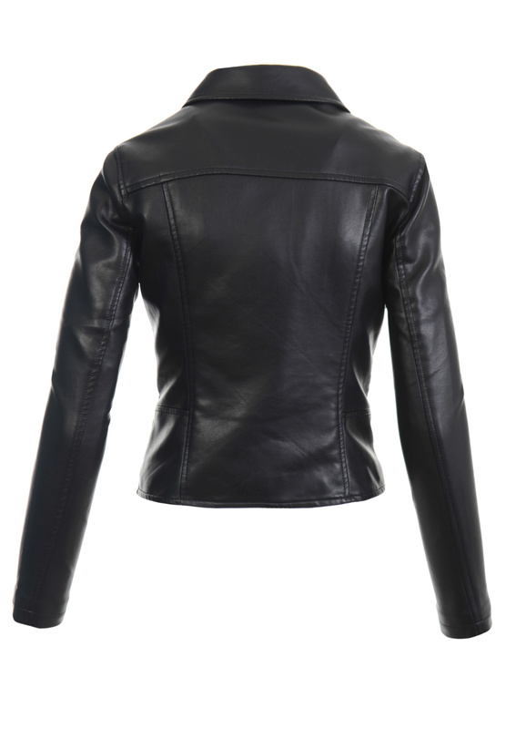 Damska Kurtka Ramoneska Edyta Czarna