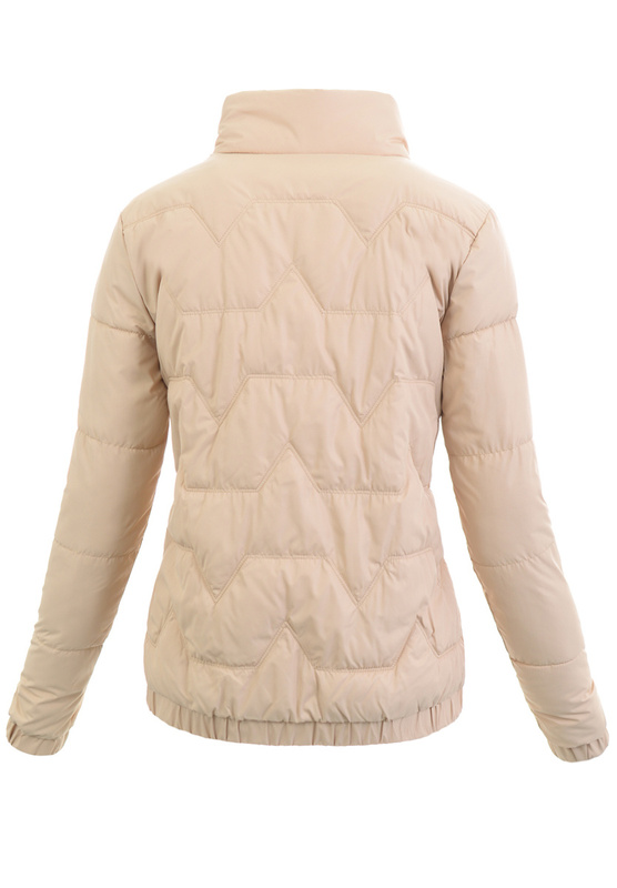 Damska Kurtka Przejściowa Wiosenna Ewelina Jasno Beżowa