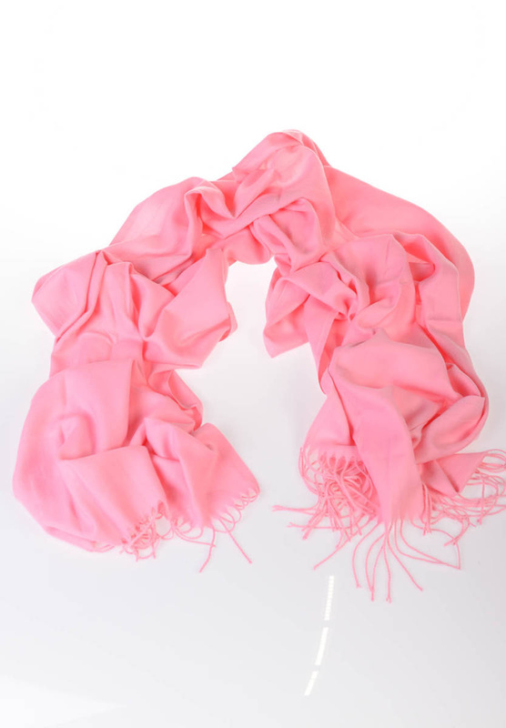 Szal Damski Jasno Różowy