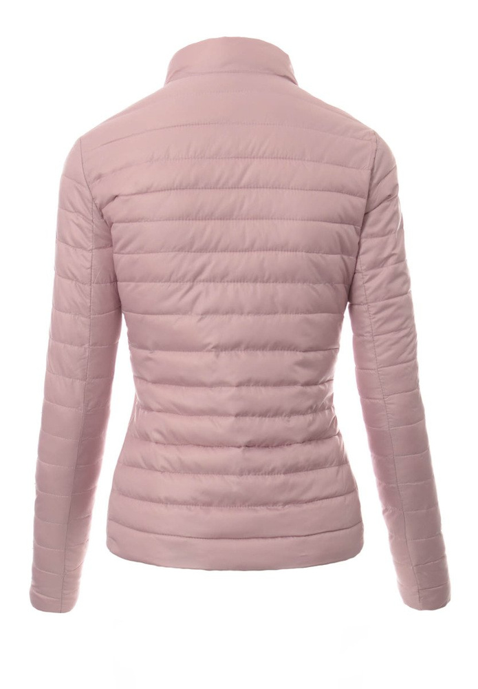 Damska Wiosenna Kurtka Różowa