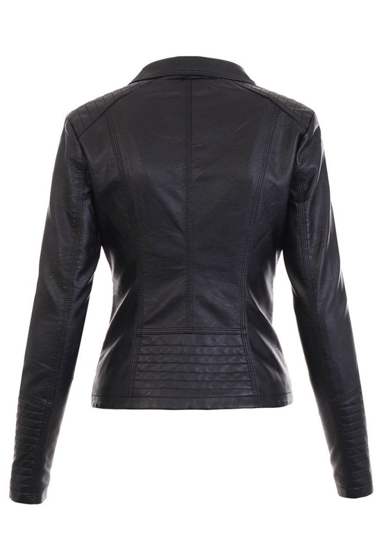 Damska Kurtka Ramoneska Katarzyna Czarna