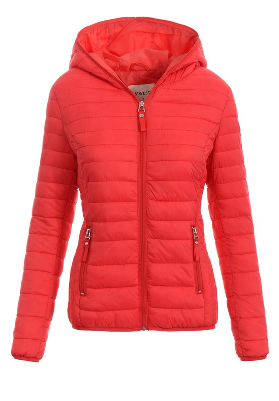 Damska Wiosenna Kurtka Gloria Czerwona