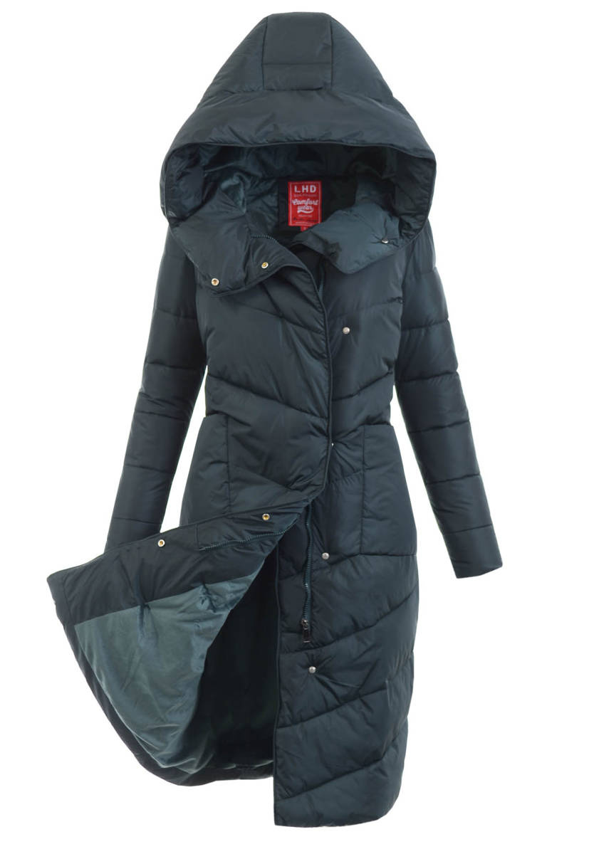 Damska Kurtka Ortalionowa Miriam Długa Zielona Zielony - sklep