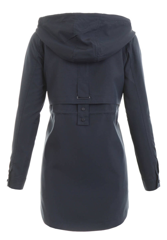 Damska Wiosenna Kurtka Carla Granatowa