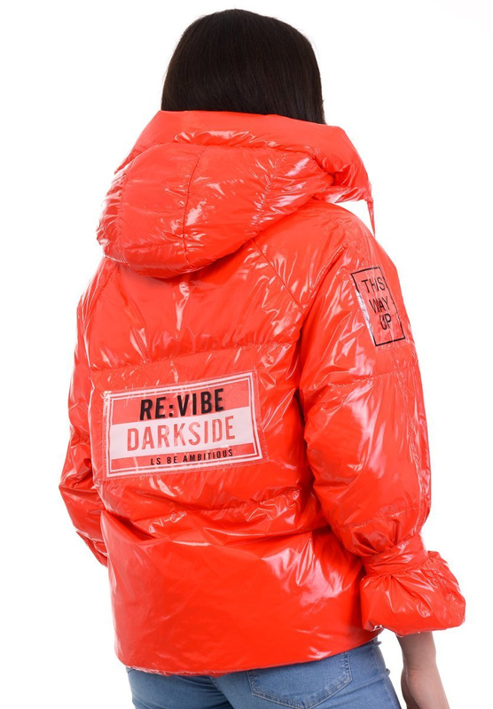 Damska Kurtka Oversize This Way Up Czerwona
