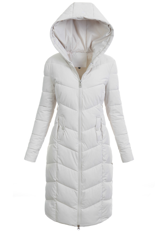 Damska Kurtka Zimowa Hana Ecru