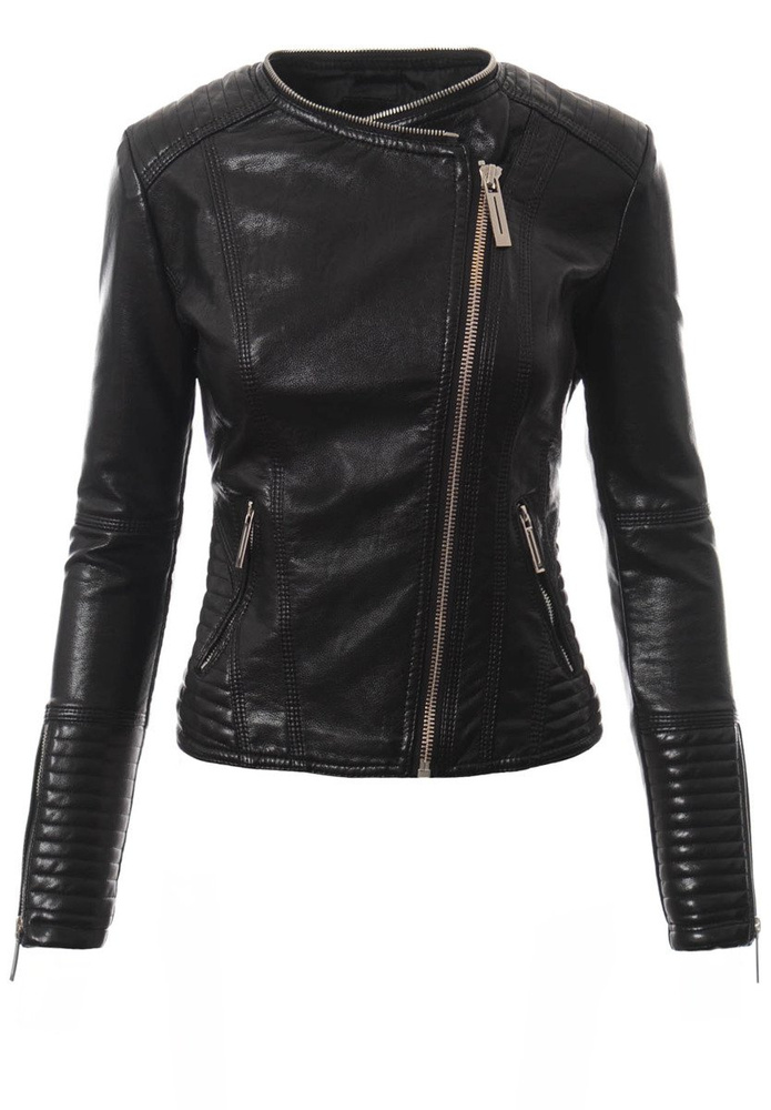 Rewelacyjna Damska Kurtka Ramoneska Tatiana Czarna