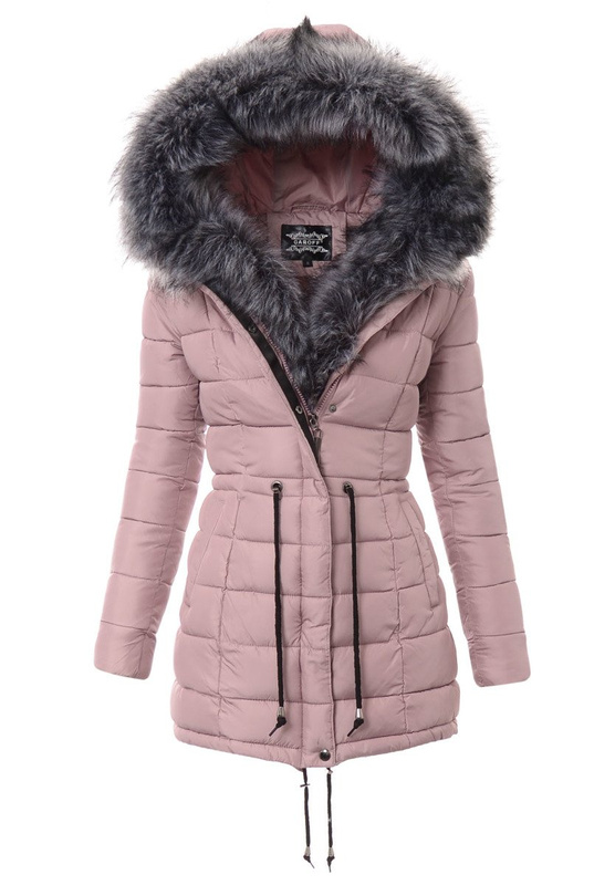 Kurtka Zimowa Nina Różowa